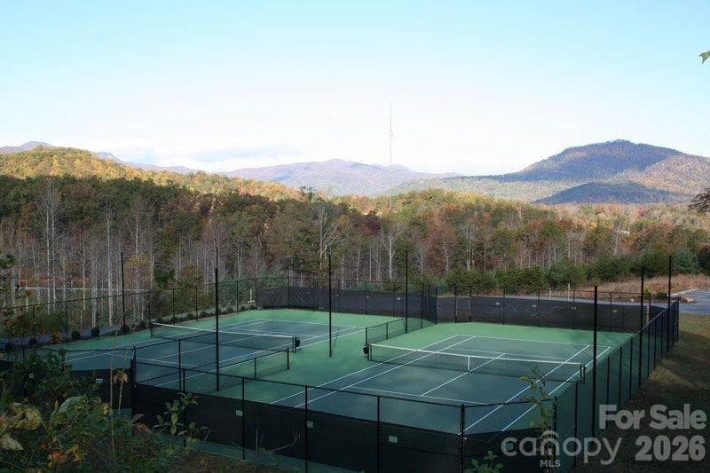 tennis courts - Lake Lure