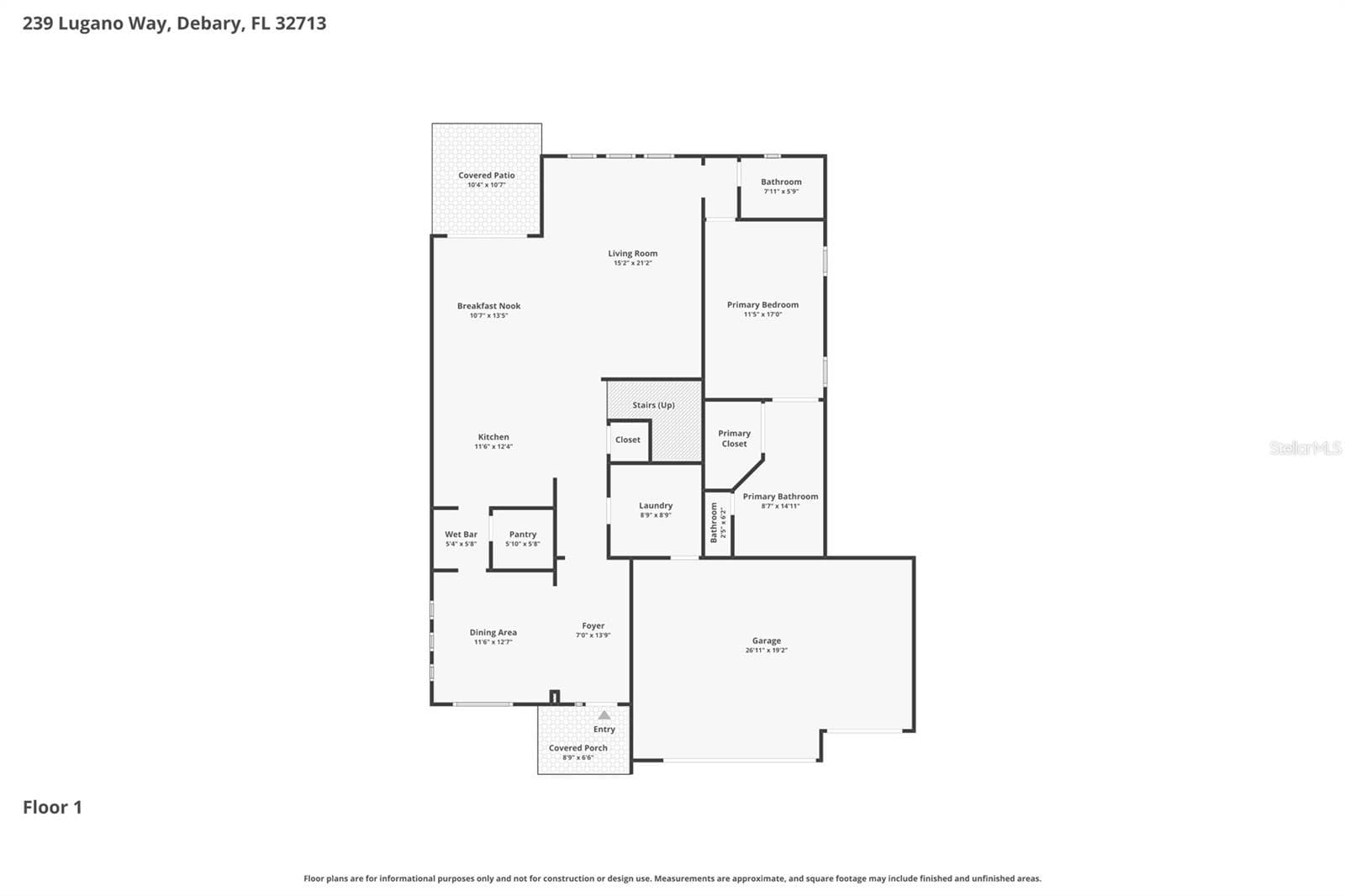 Single Family Residence at 239 LUGANO WAY, DEBARY, photo 51 of 52