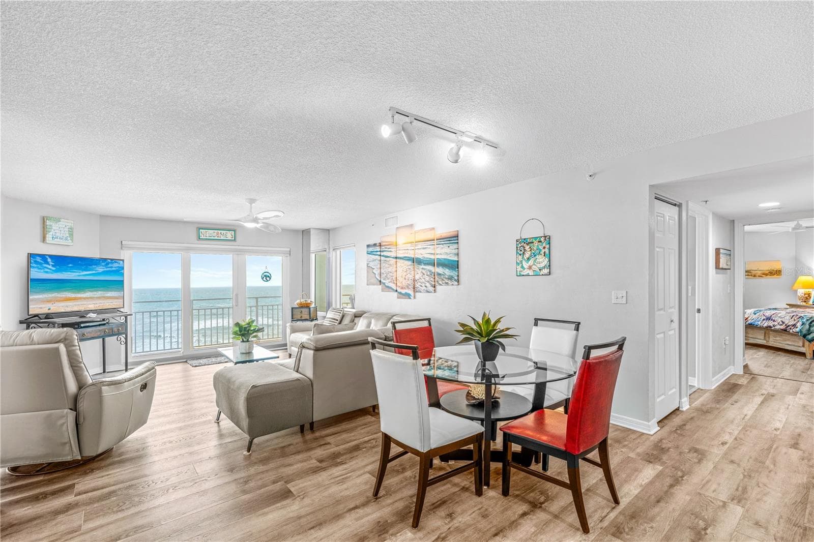 Dining/Living - 2967 S ATLANTIC AVE #903, DAYTONA BEACH SHORES