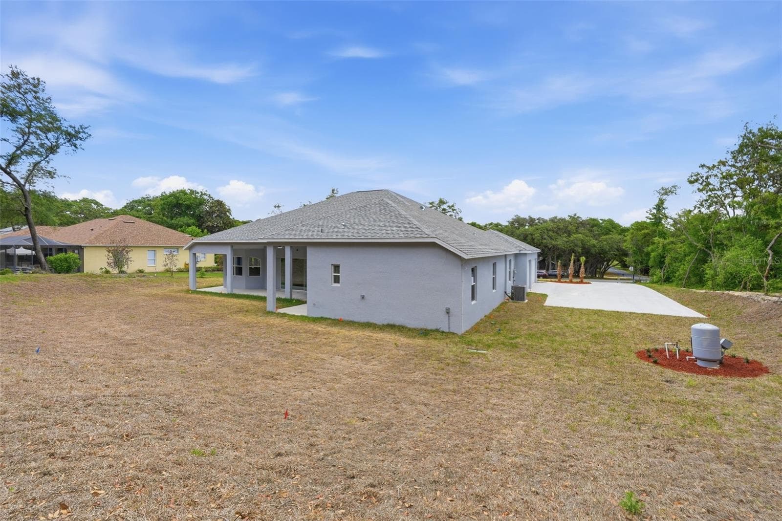 Rear of Home - 421 W CHASE ST, HERNANDO