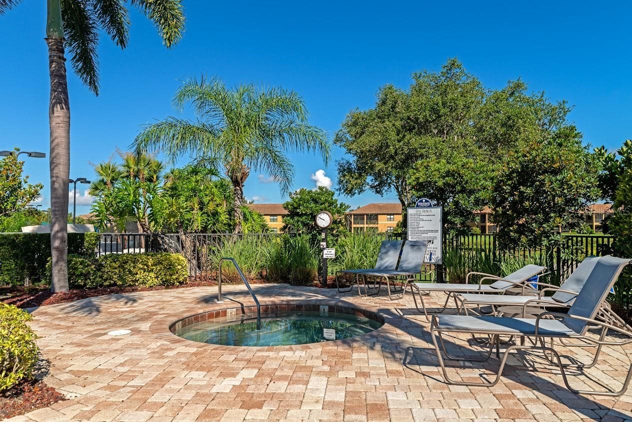 Hot Tub at Main Pool - 157 WANDERING WETLANDS CIR, BRADENTON