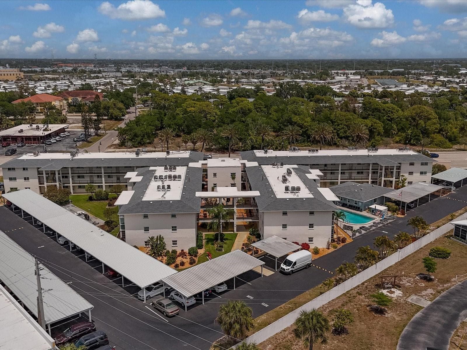 Aerial - 708 TAMIAMI TRL S #105, VENICE