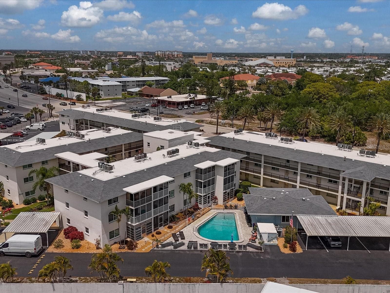Aerial - 708 TAMIAMI TRL S #105, VENICE
