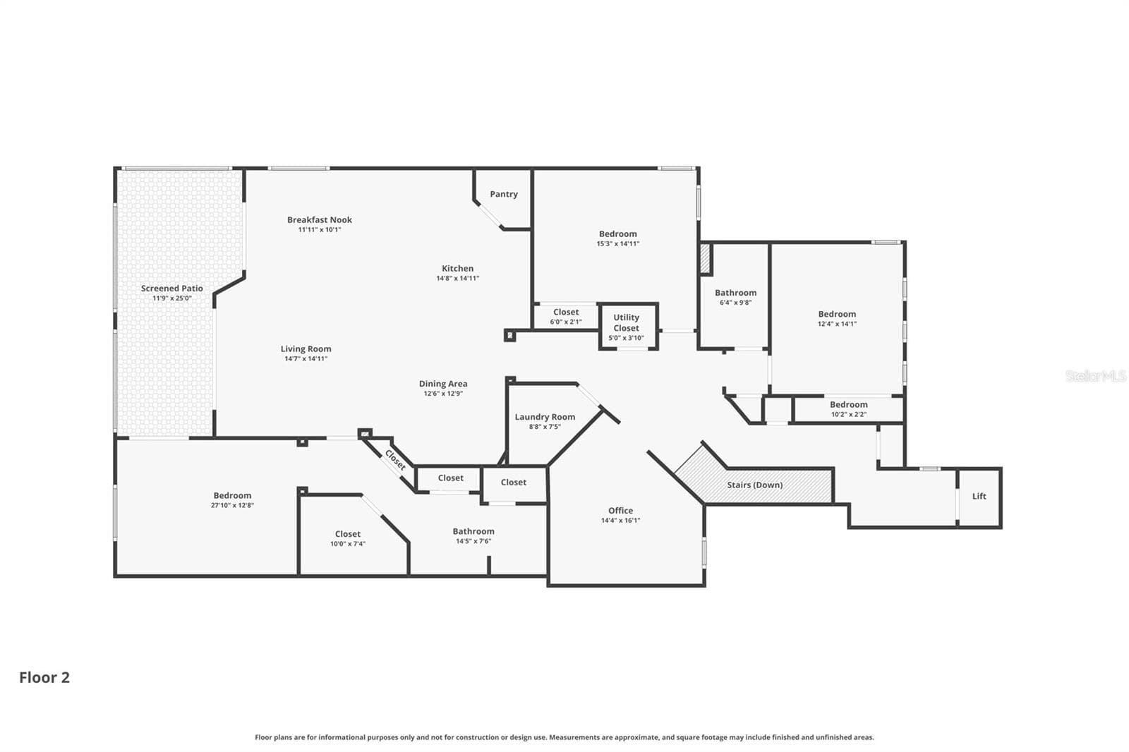 Floor 2, floor plan - 1330 EMERALD DUNES DR, SUN CITY CENTER