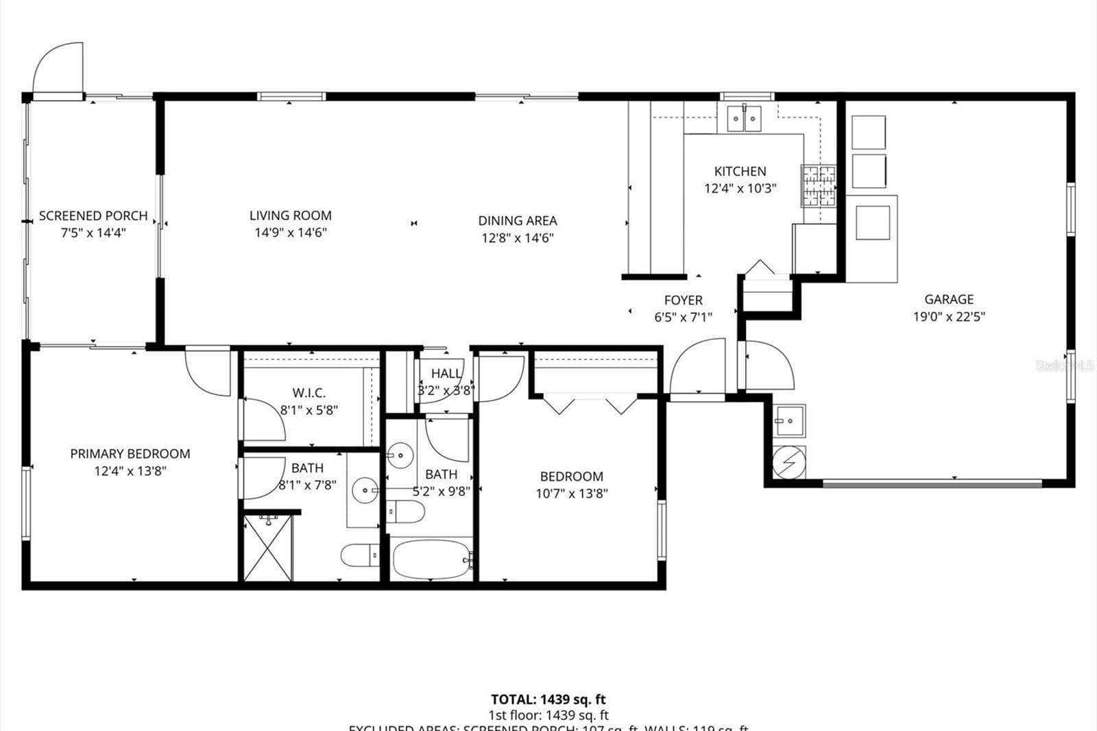 MARATHON FLOOR PLAN - 979 SMYRNA ST, THE VILLAGES
