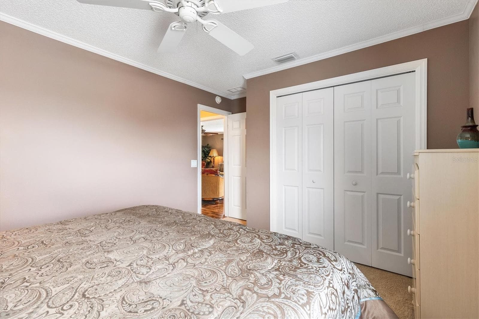 GUEST BEDROOM WITH DBL CLOSET - 979 SMYRNA ST, THE VILLAGES