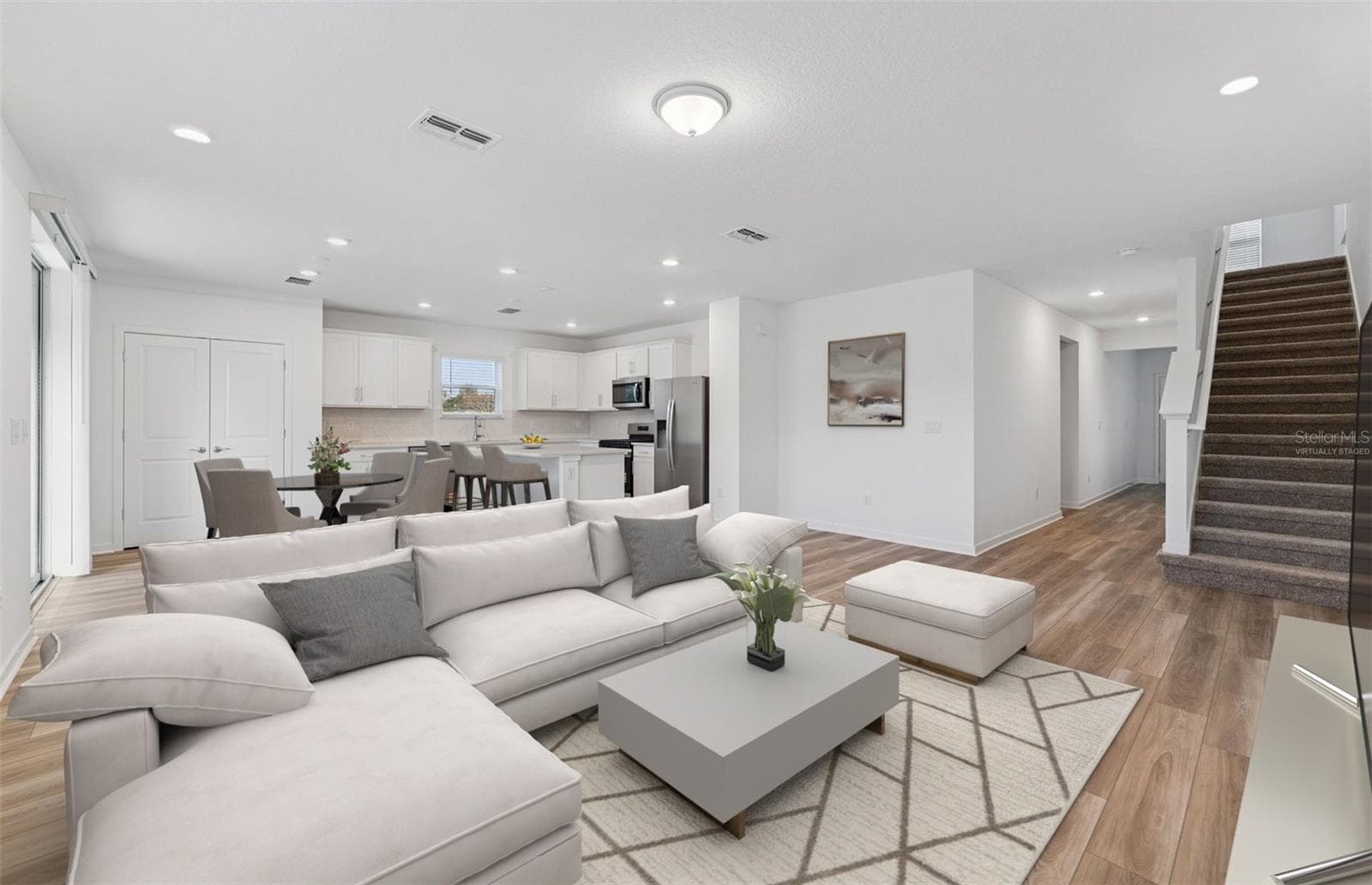 Virtually Staged - Model Representation - 9748 CRESCENT MOON DR, RIVERVIEW