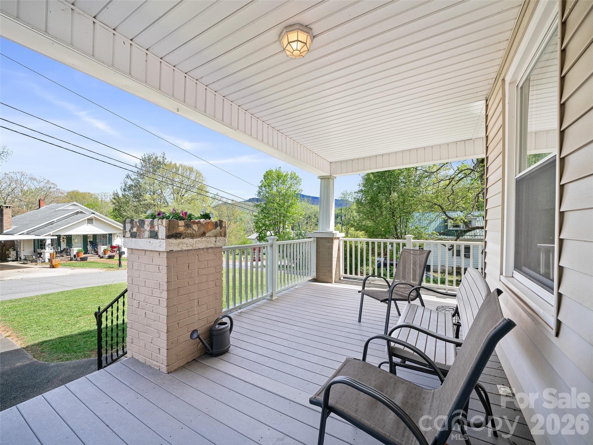 Front Porch with Composite Decking - Burnsville