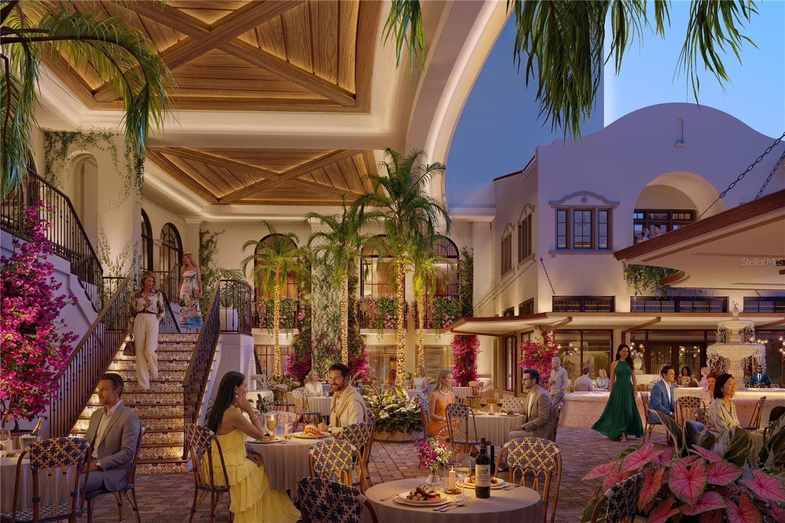 A truly exceptional courtyard unlike anything in downtown Sarasota blending historic charm with refined modern luxury, curated boutiques, and an intimate vibrant ambiance. - 65 S PALM AVE #1205, SARASOTA