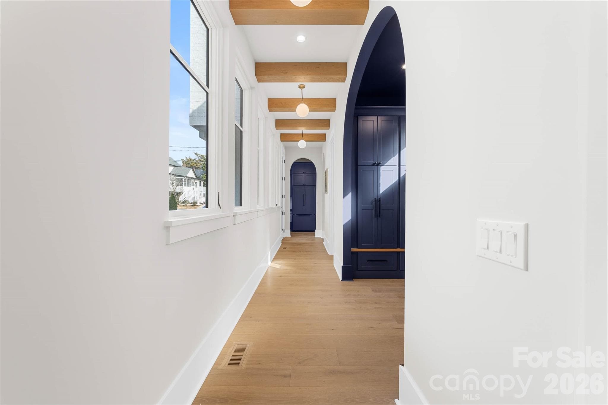 Breezeway from garage - 216 Walnut Street, Davidson