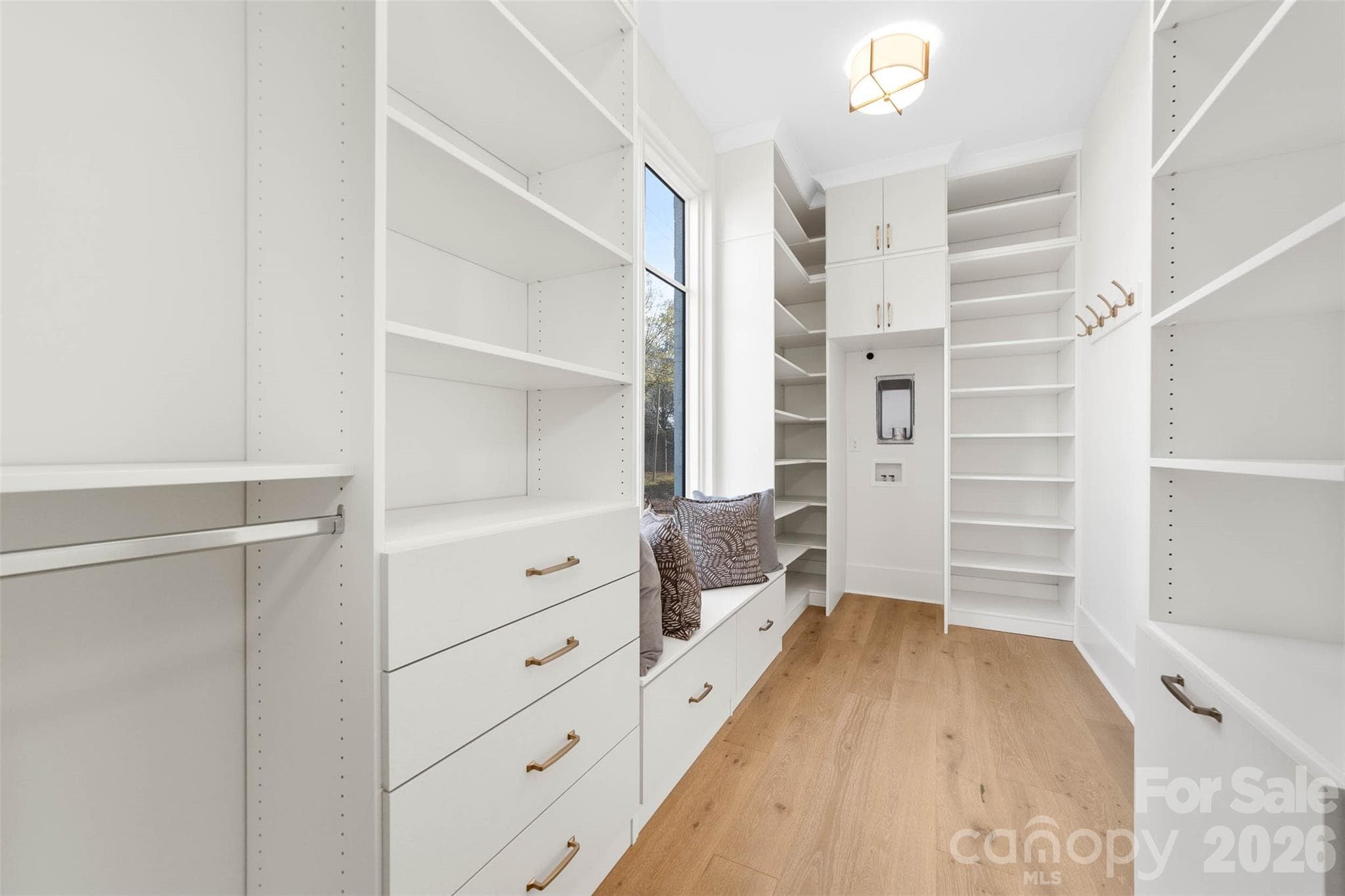 Primary custom closet - 216 Walnut Street, Davidson