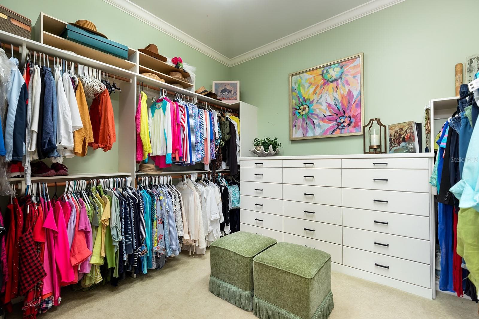 Oversized walk-in closet off the master bathroom - 1351 N CLASSIC CT, LONGWOOD