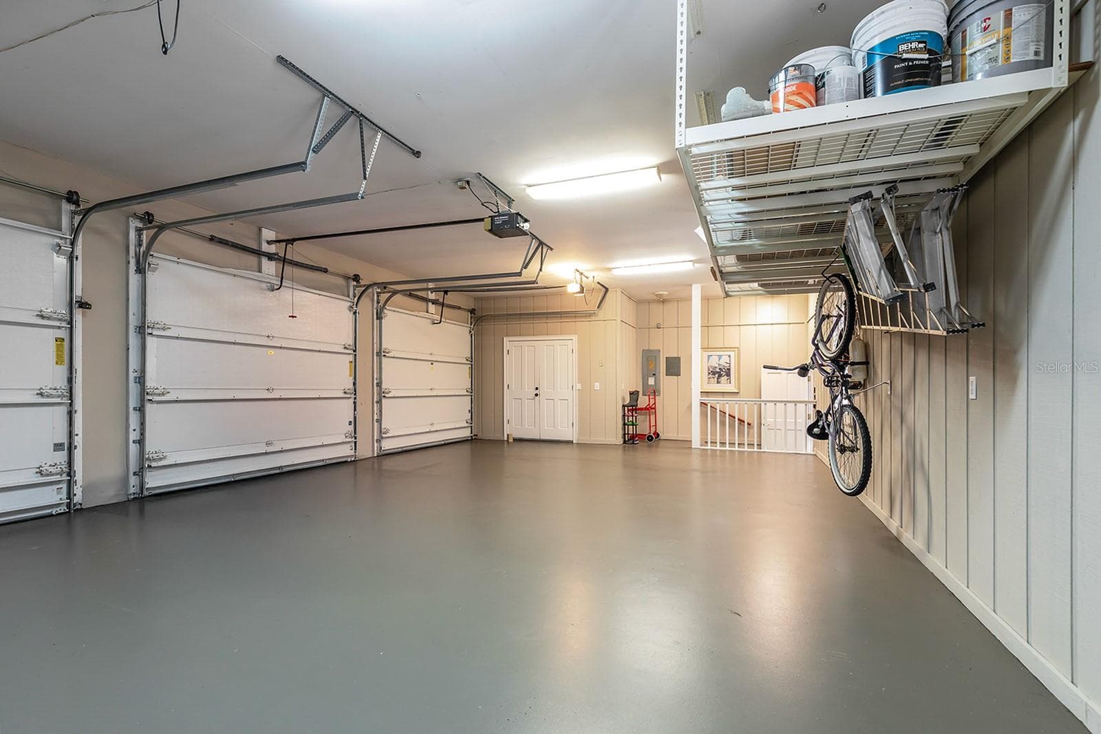 Oversized 3 car garage with more storage space and side entry from the house. - 1351 N CLASSIC CT, LONGWOOD