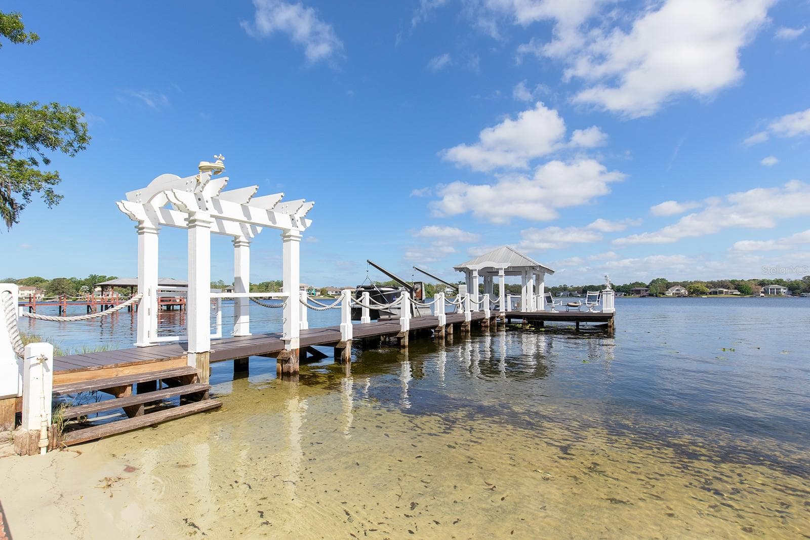 Dock, davits, and plans in 2000 (40,000) - 1351 N CLASSIC CT, LONGWOOD