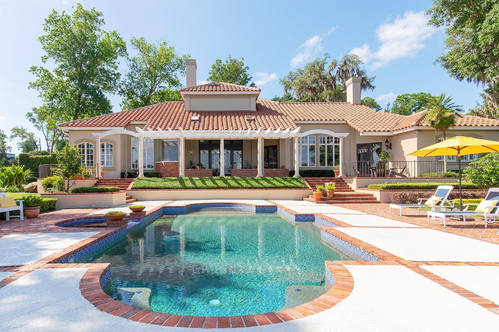 Pebble style tech refinishing and sundeck refinishing (17,800) - 1351 N CLASSIC CT, LONGWOOD
