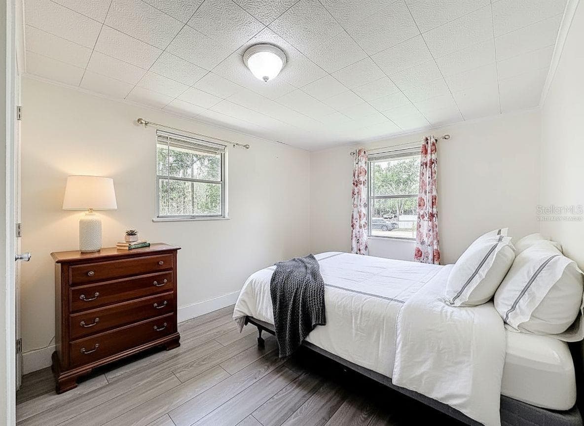 Virtually staged bedroom - 544 MERCURY AVE, ORLANDO