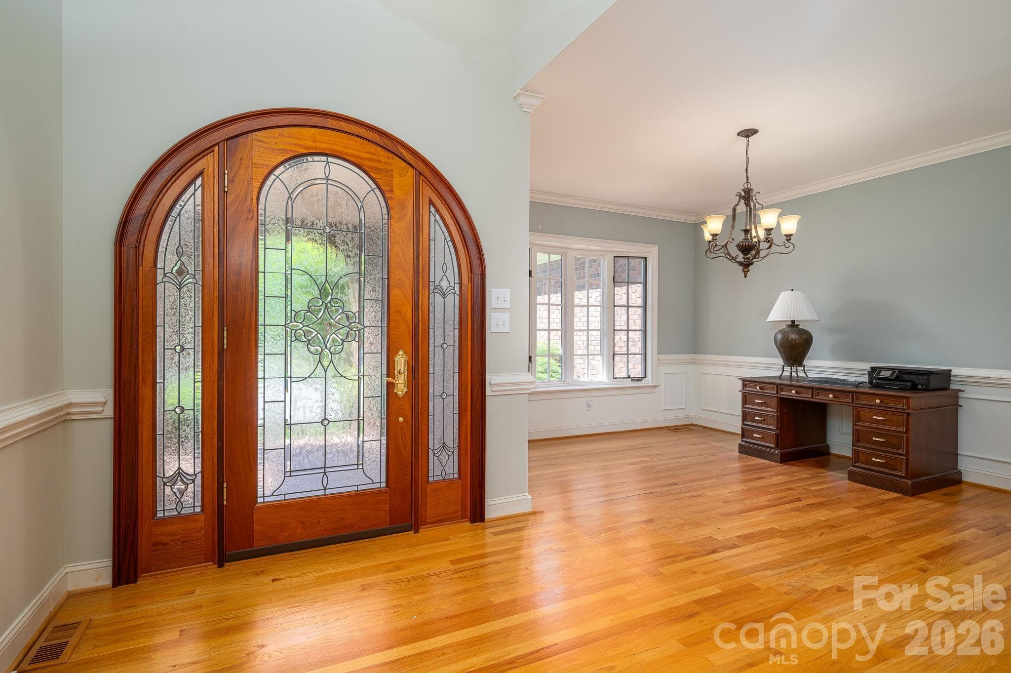 Foyer, Dining Room/Office - 110 Elizabeth Court, Mount Holly