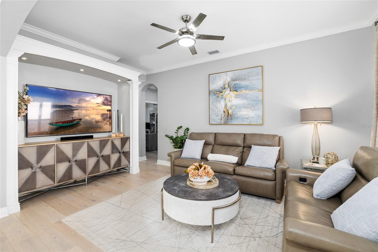 Family Room - 9642 GRETNA GREEN DR, TAMPA