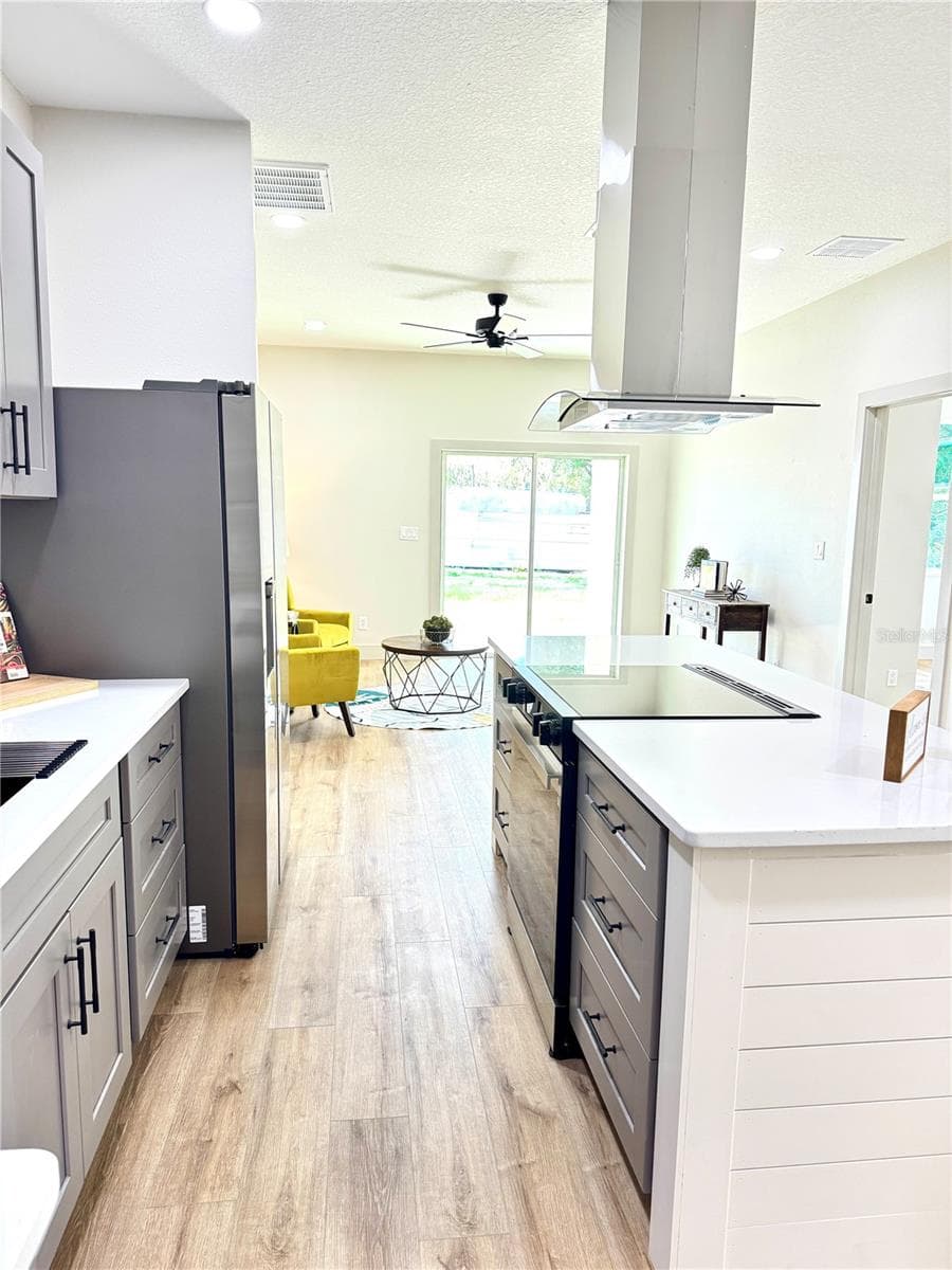 Unit 2 kitchen - 1306 NW 8TH ST #1 & 2, OCALA