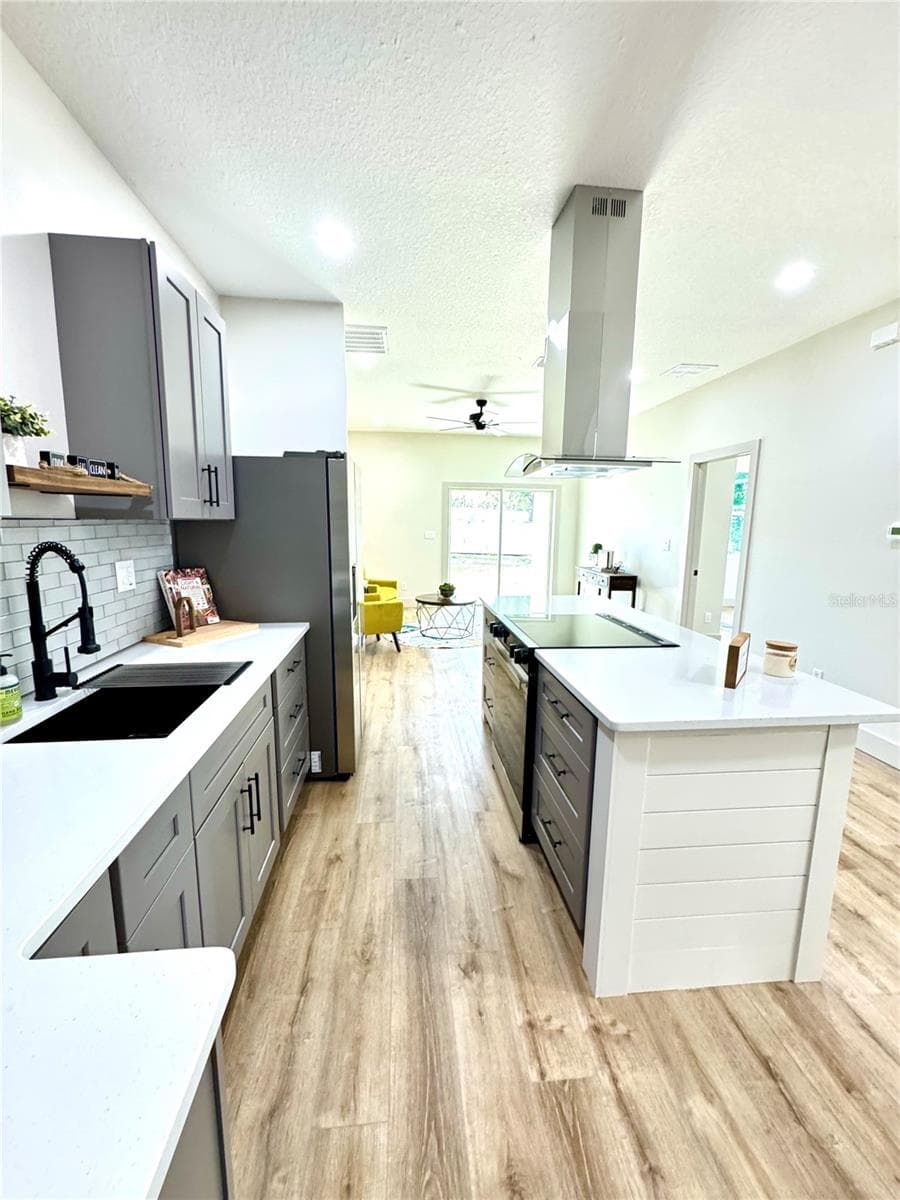 Unit 2 kitchen - 1306 NW 8TH ST #1 & 2, OCALA