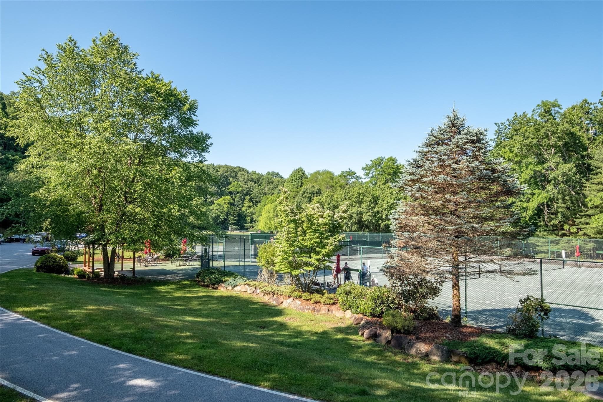 Tennis Courts at Connestee Falls - 78 Wahuhu Court, Brevard