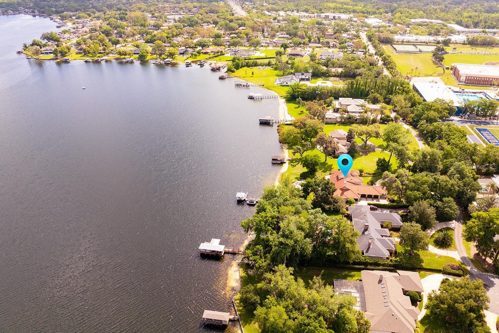 4.08 Acres in desirable Seminole County (1+ acre for residence and entrance) - 1351 N CLASSIC CT, LONGWOOD