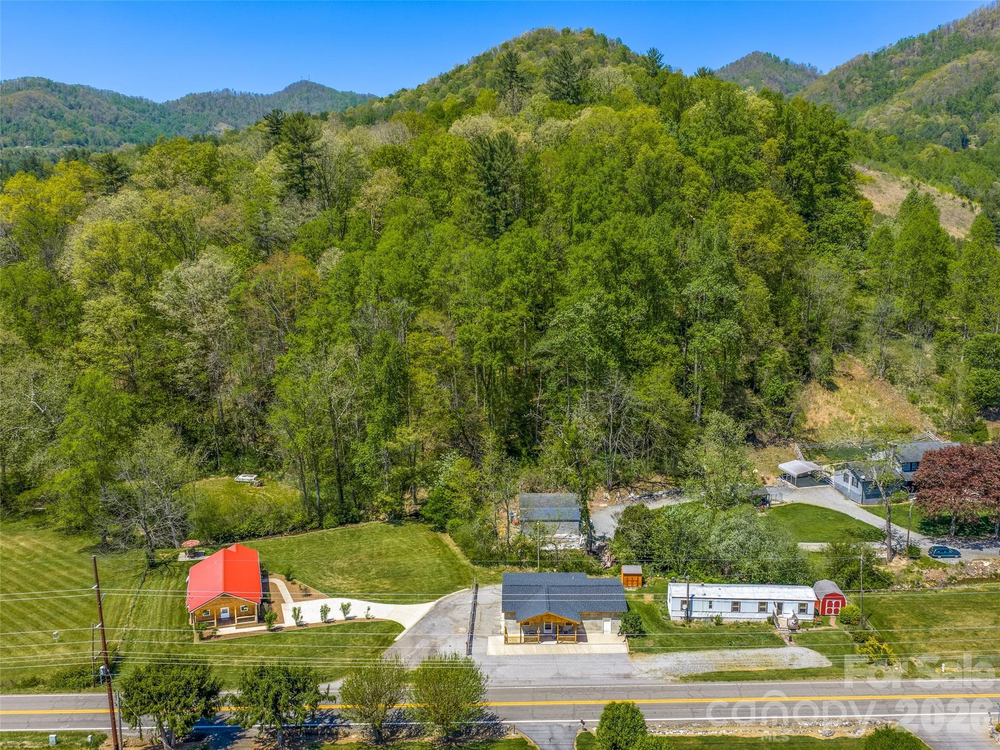 Aerial - 5881 US 23 Highway, Mars Hill