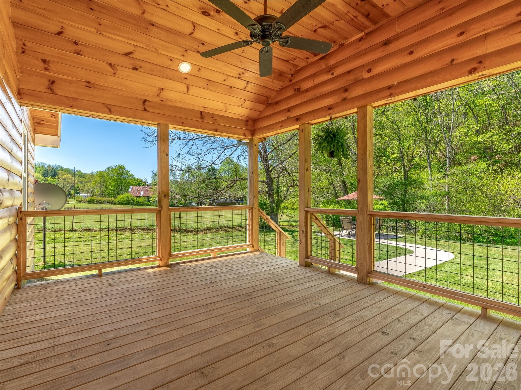 Covered back porch - 5881 US 23 Highway, Mars Hill