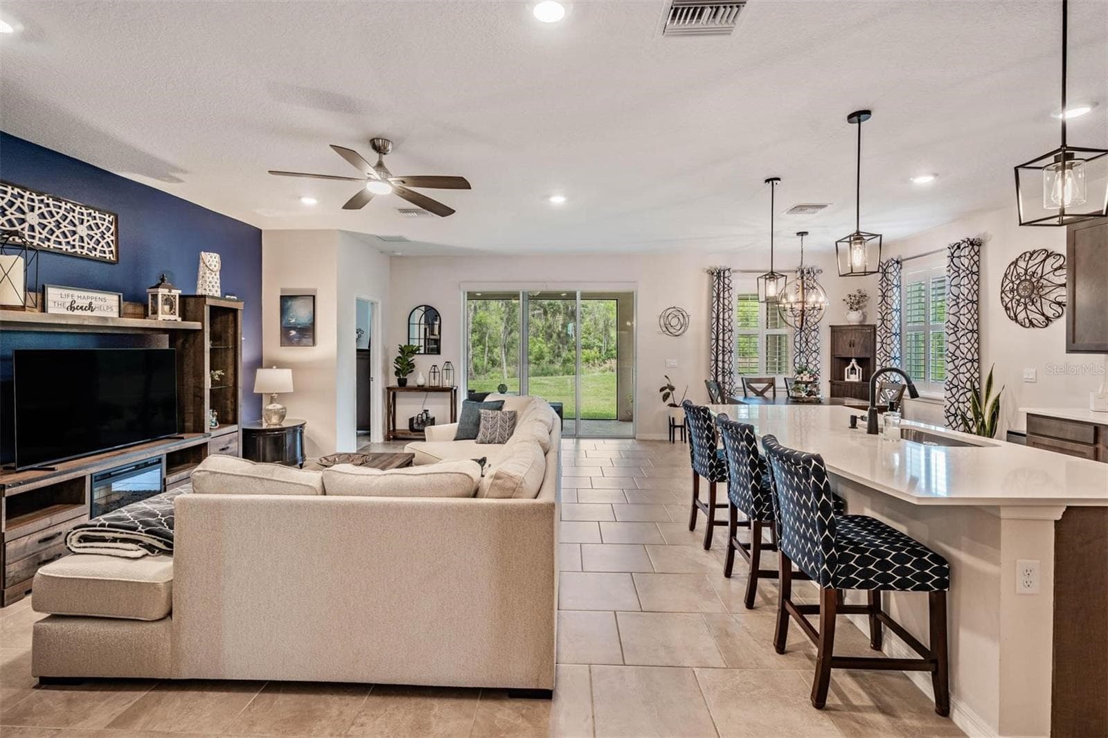 Open floorplan - 6862 BROAD RIVER AVE, LAND O LAKES