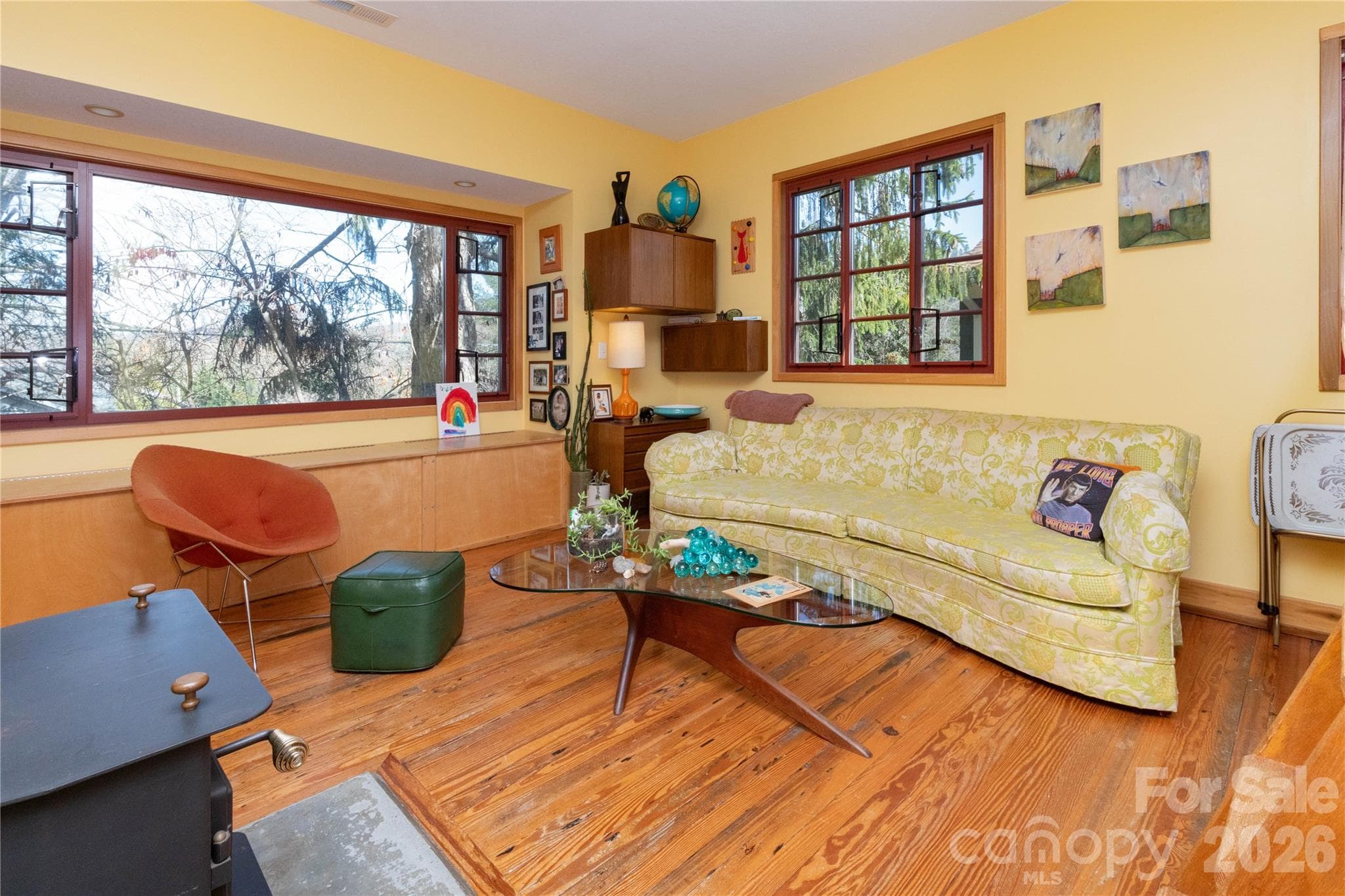 2nd floor living room - 297 Hillside Street, Asheville