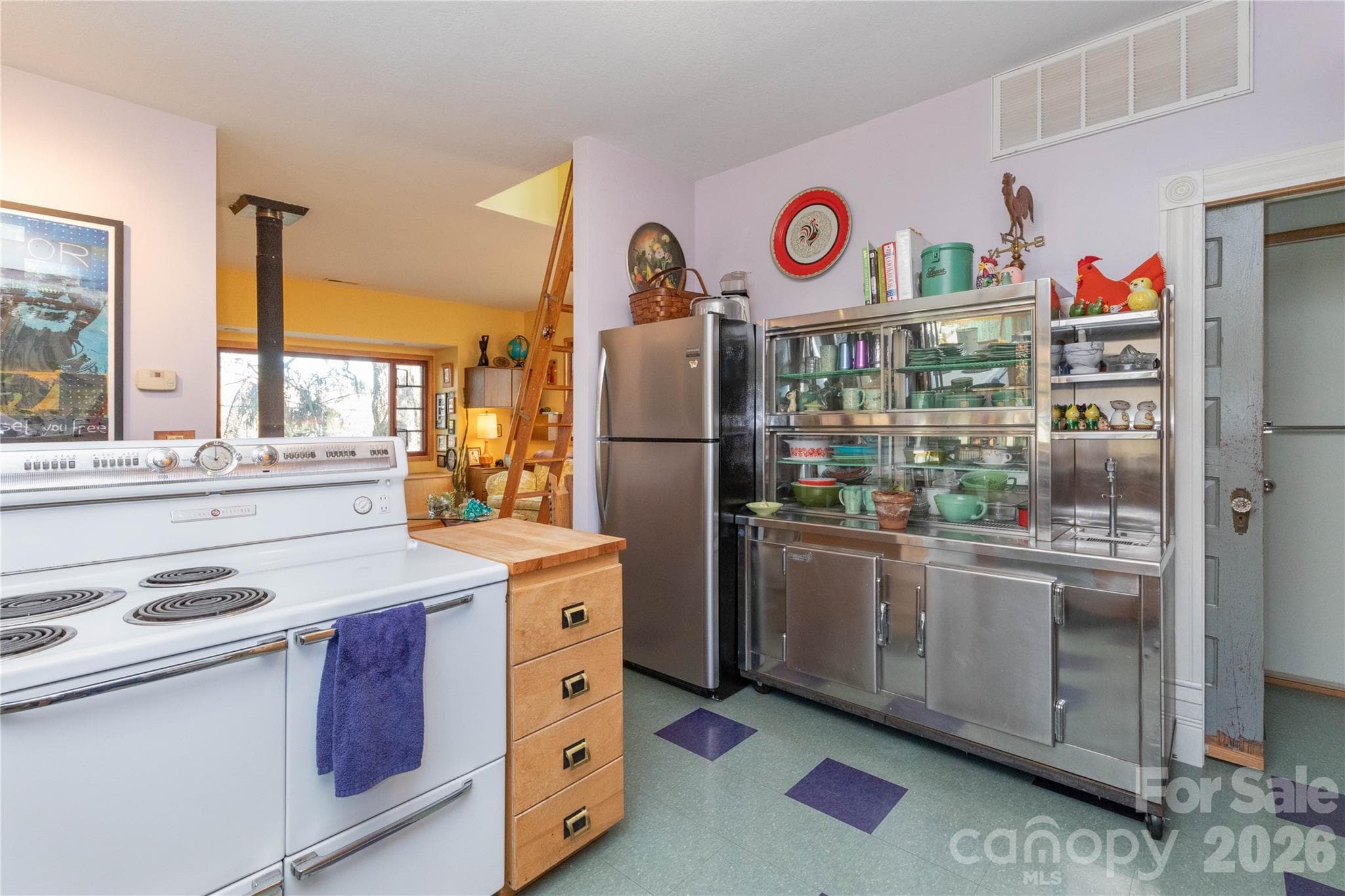 2nd floor kitchen - 297 Hillside Street, Asheville