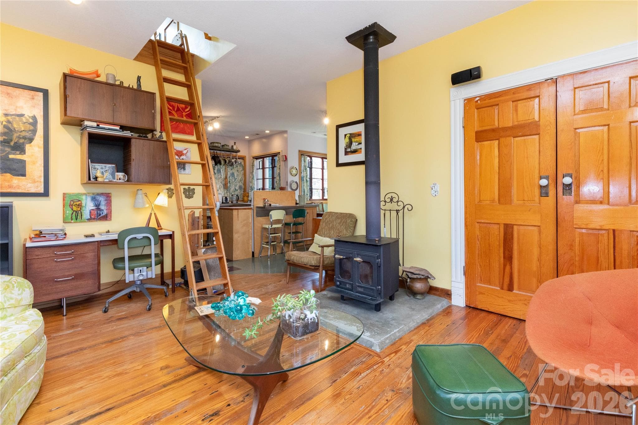 2nd floor living room - 297 Hillside Street, Asheville