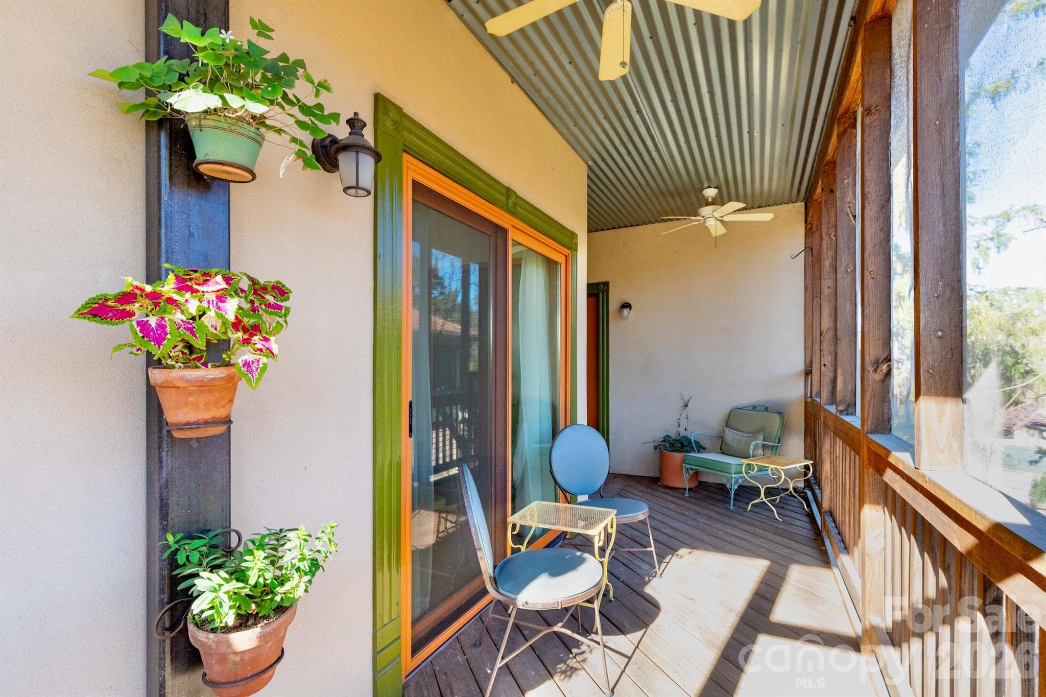 2nd floor covered passageway - 297 Hillside Street, Asheville