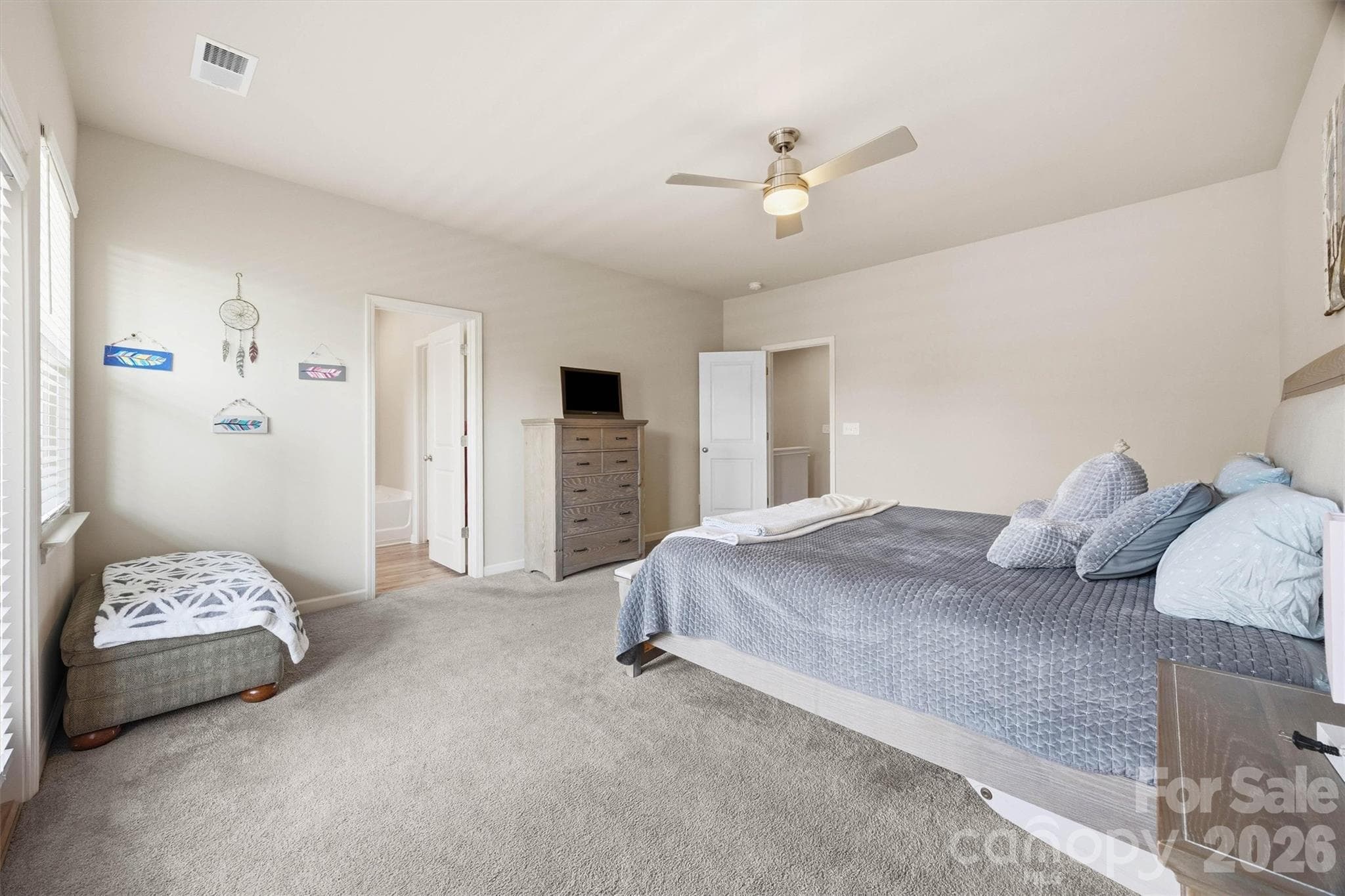 Primary Bedroom - 204 Overstone Court, Fort Mill