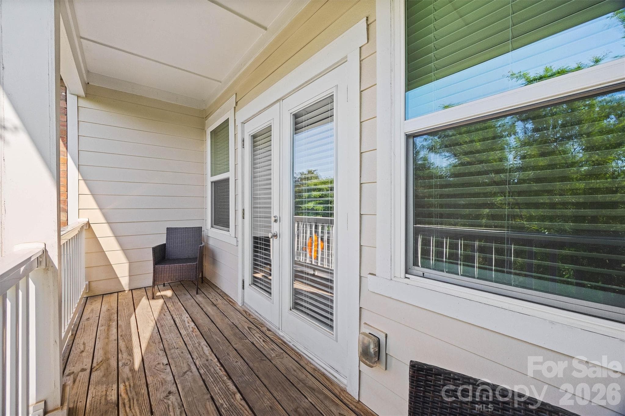 Balcony off Primary Bedroom - 204 Overstone Court, Fort Mill
