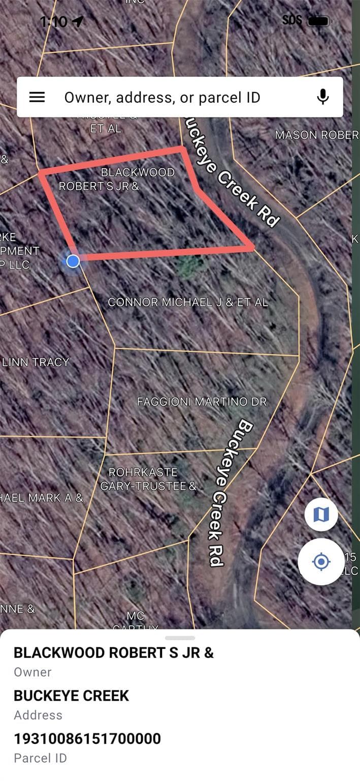 Back Left Property Pin - See Next Pic - Lot# 34 Buckeye Creek Road, Beech Mountain