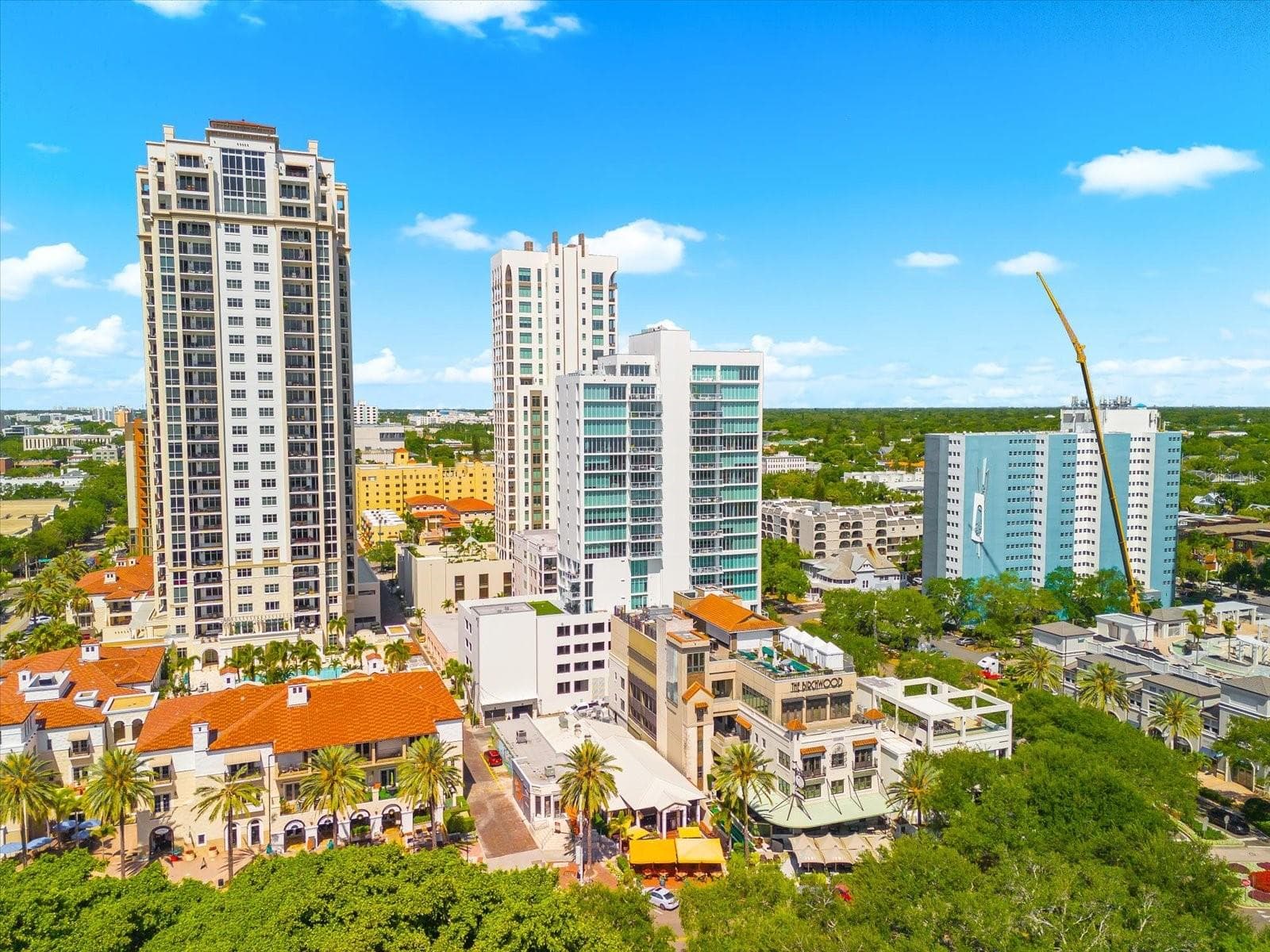 Aerial Water and Building Views - 176 4TH AVE NE #201, ST PETERSBURG