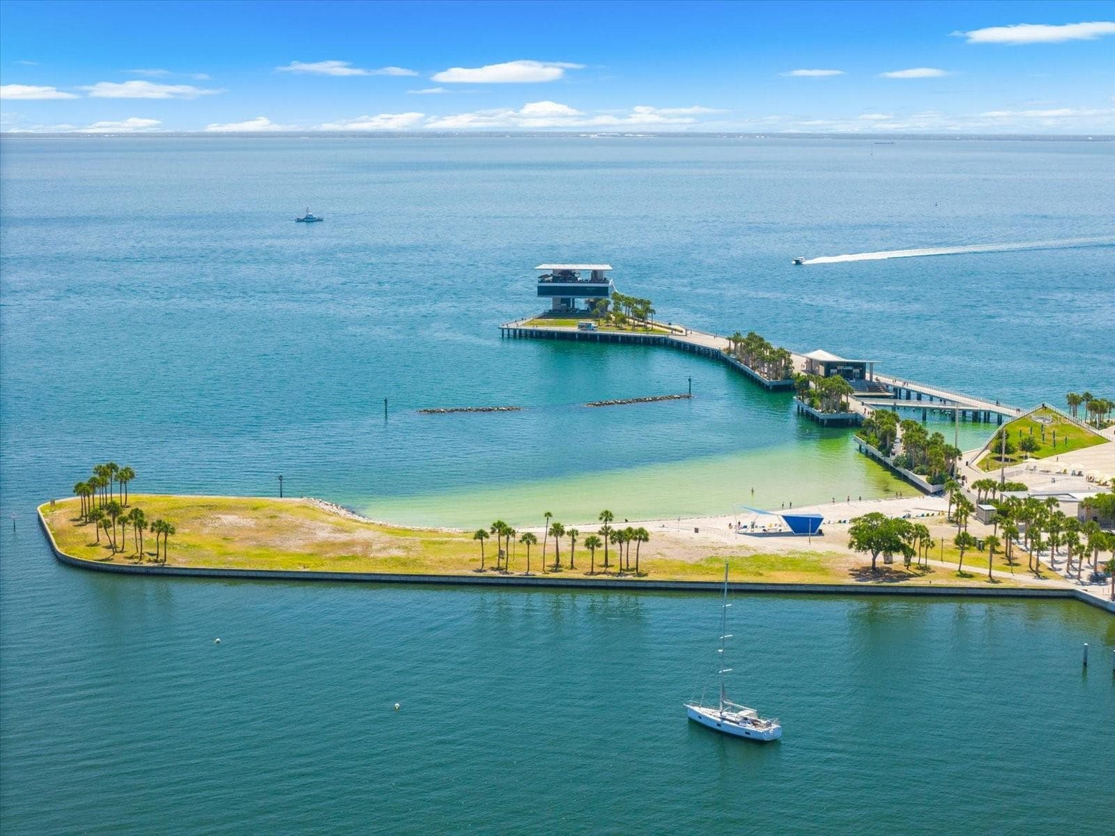 Aerial Water and Building Views - 176 4TH AVE NE #201, ST PETERSBURG