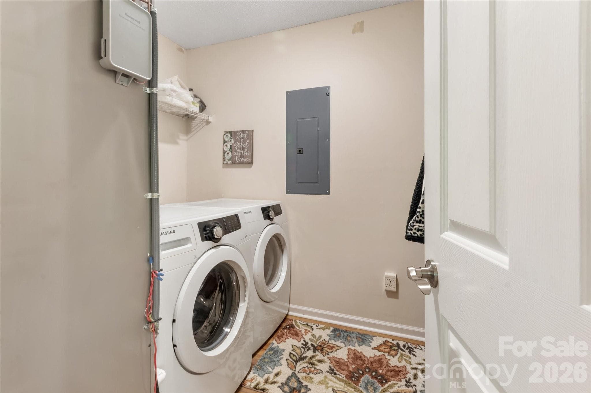 Laundry room next to bedrooms - Fletcher