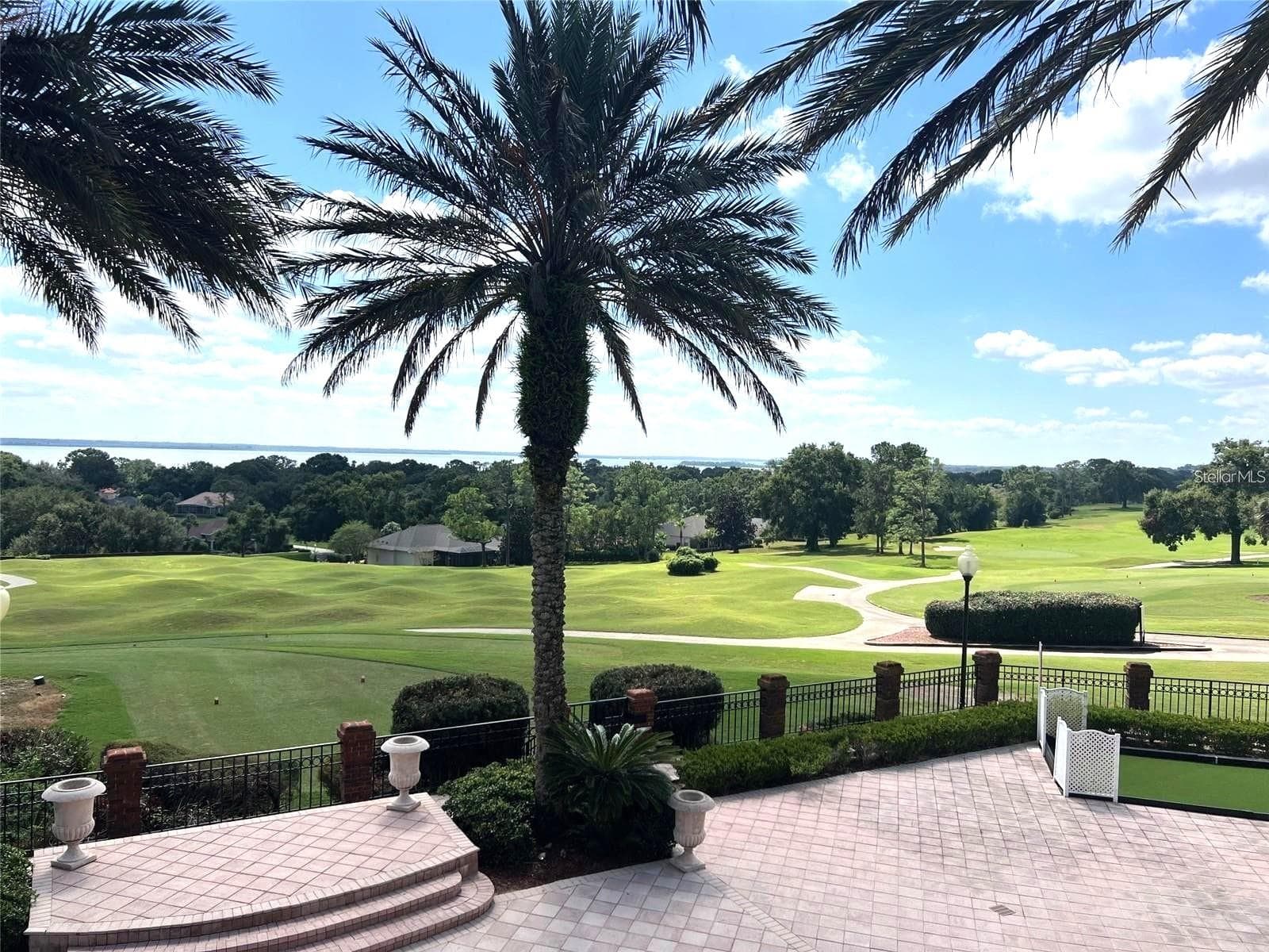view from Country Club of golf course - 39654 GROVE HTS, LADY LAKE