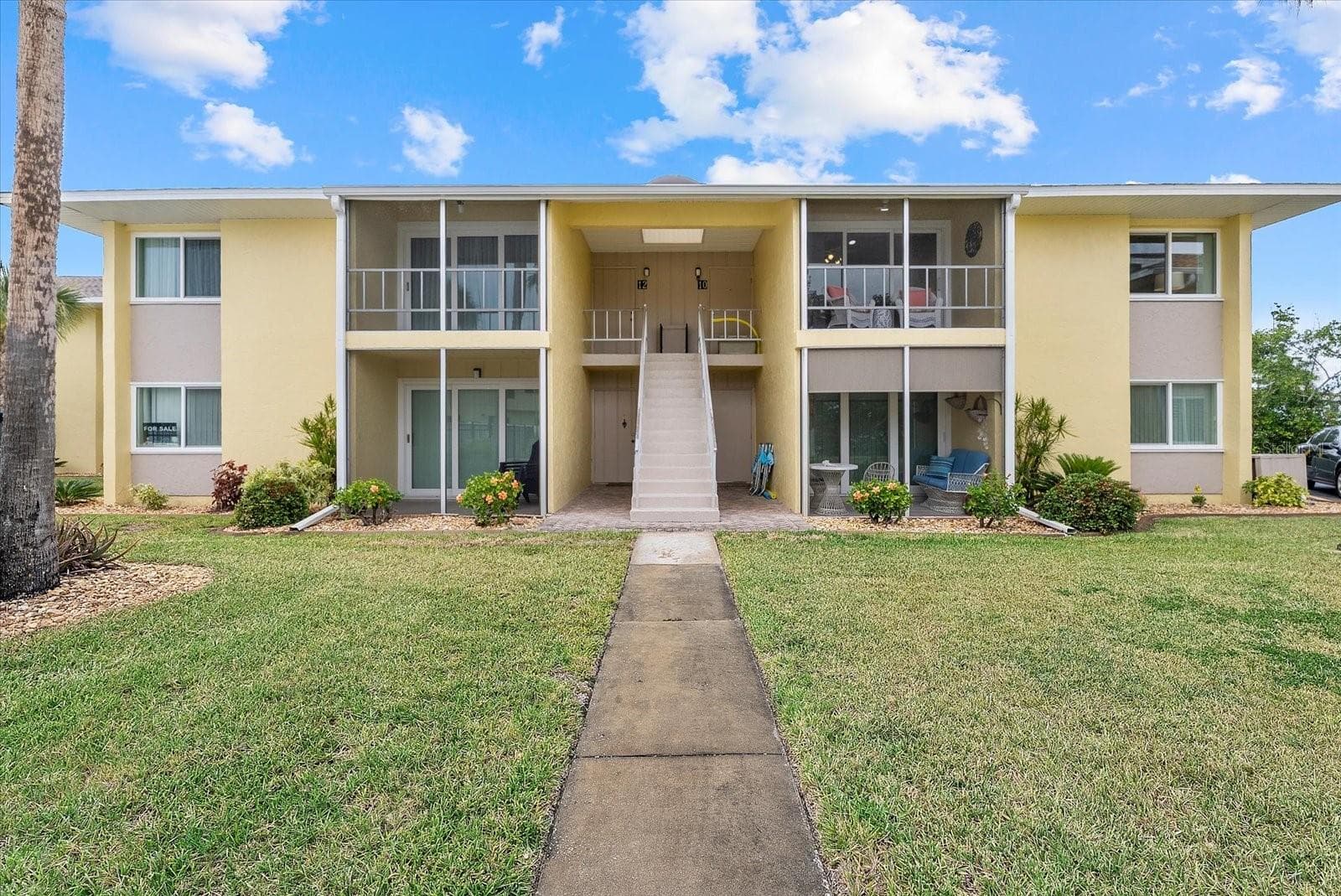 Rear Elevation, property is located the top right - 101 LOUELLA LN #10, NOKOMIS