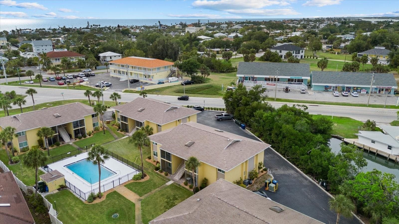 Aerial view to the north - 101 LOUELLA LN #10, NOKOMIS