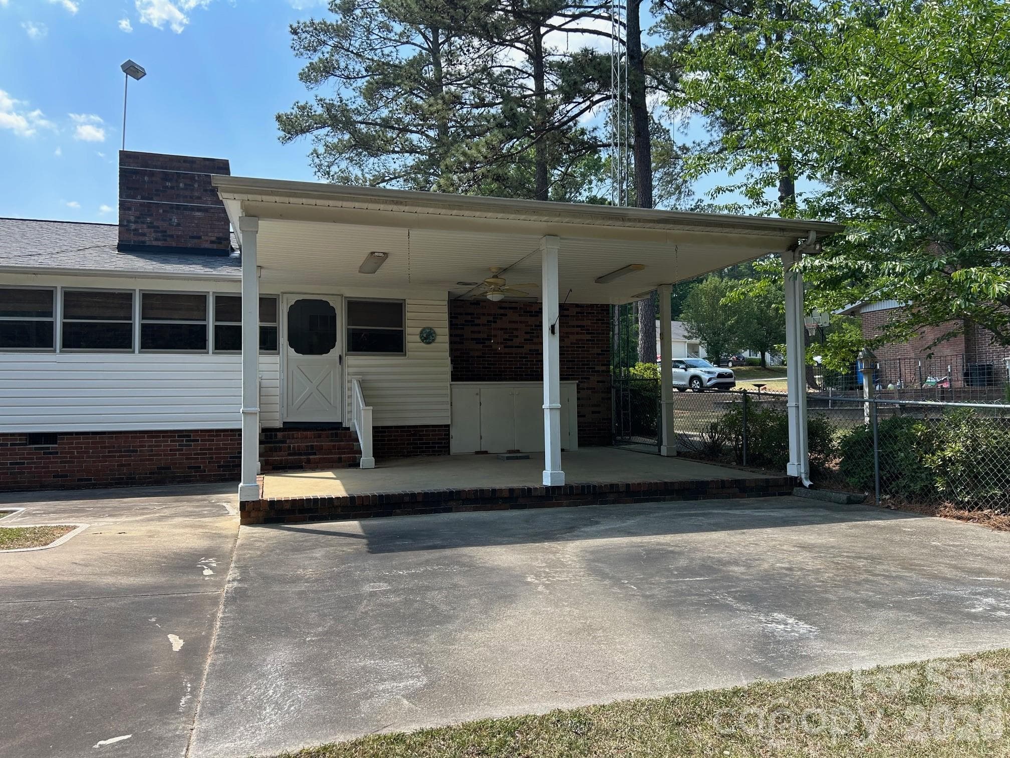 COVERED PATIO AREA IN BACK YARD - Chester