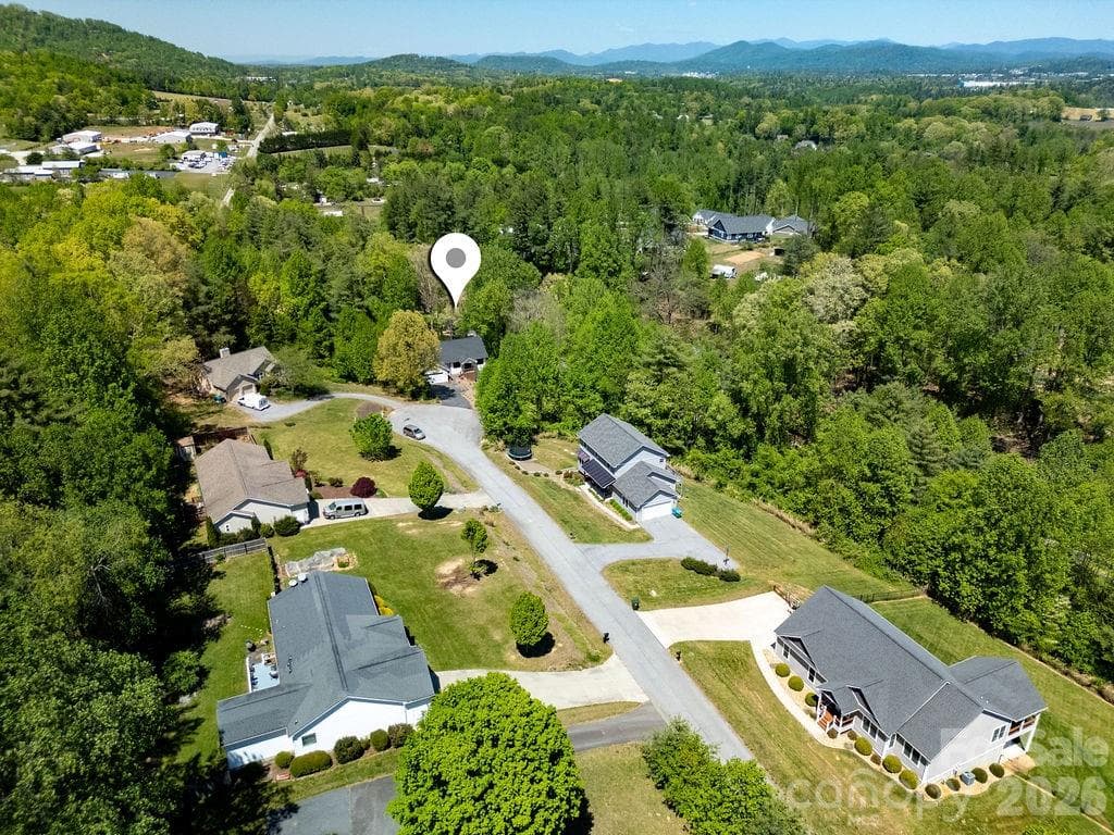 Aerial View - 404 High Ridge Drive, Mills River