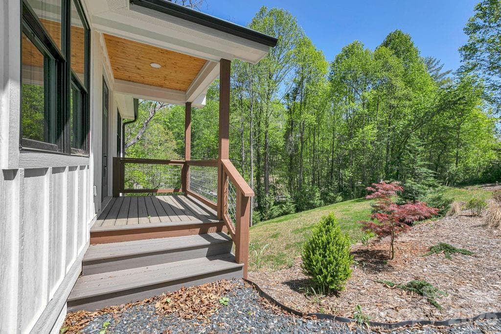Inviting Front Porch! - 404 High Ridge Drive, Mills River