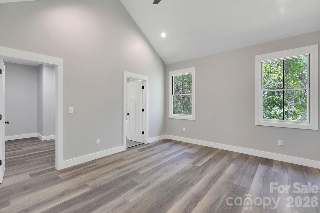 Primary Bedroom - 404 High Ridge Drive, Mills River
