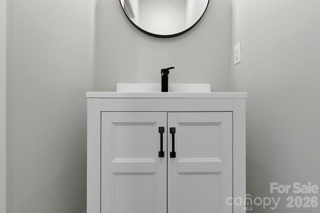 Half Bath - 404 High Ridge Drive, Mills River