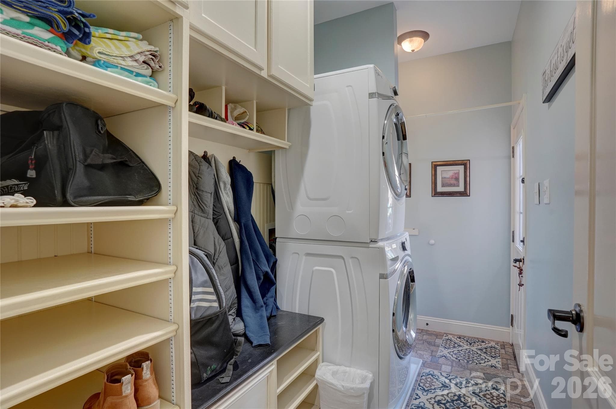 Laundry Room with Drop Zone - Mint Hill
