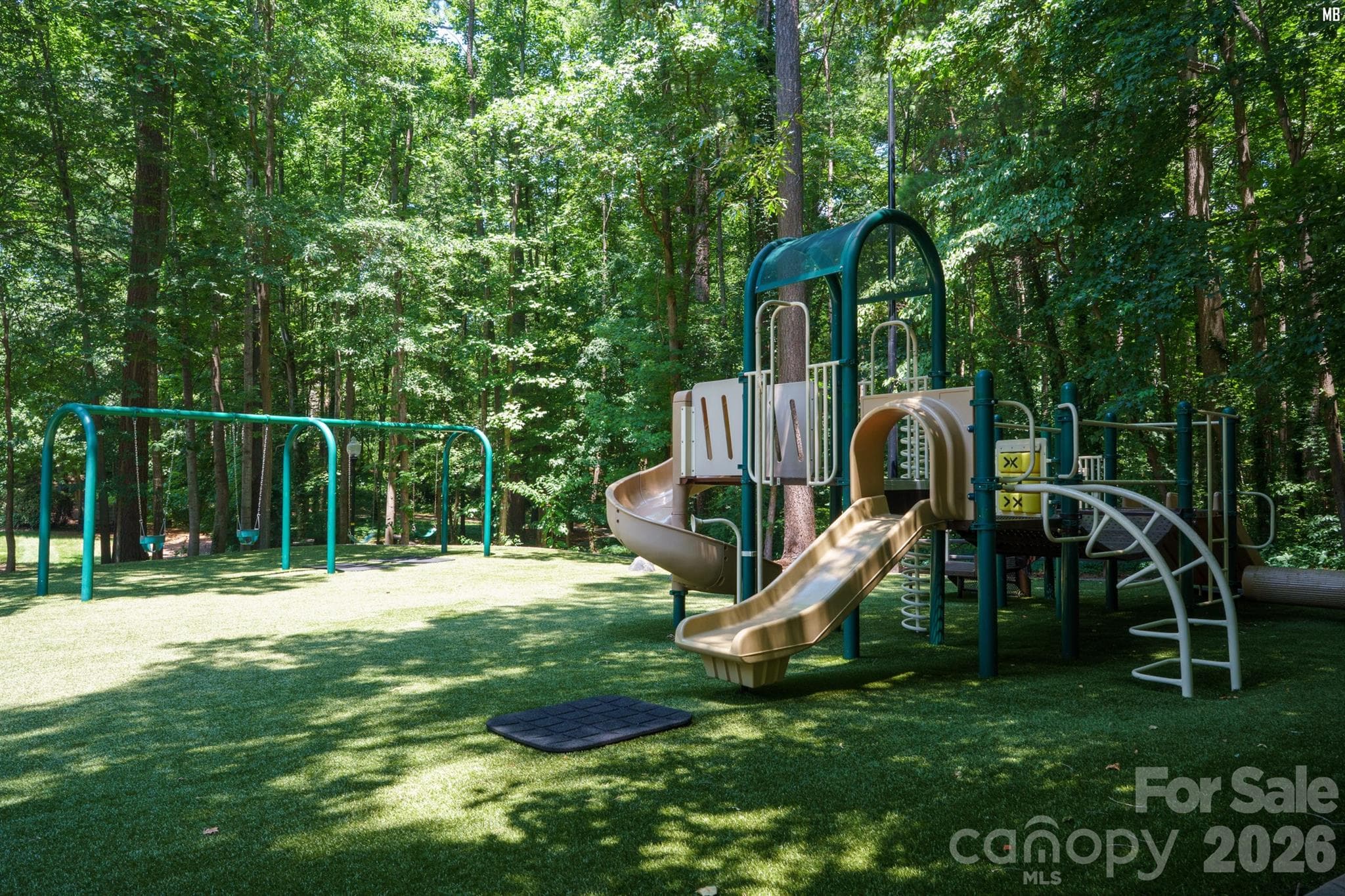 One of two Overlook Playgrounds. - Overlook, Charlotte