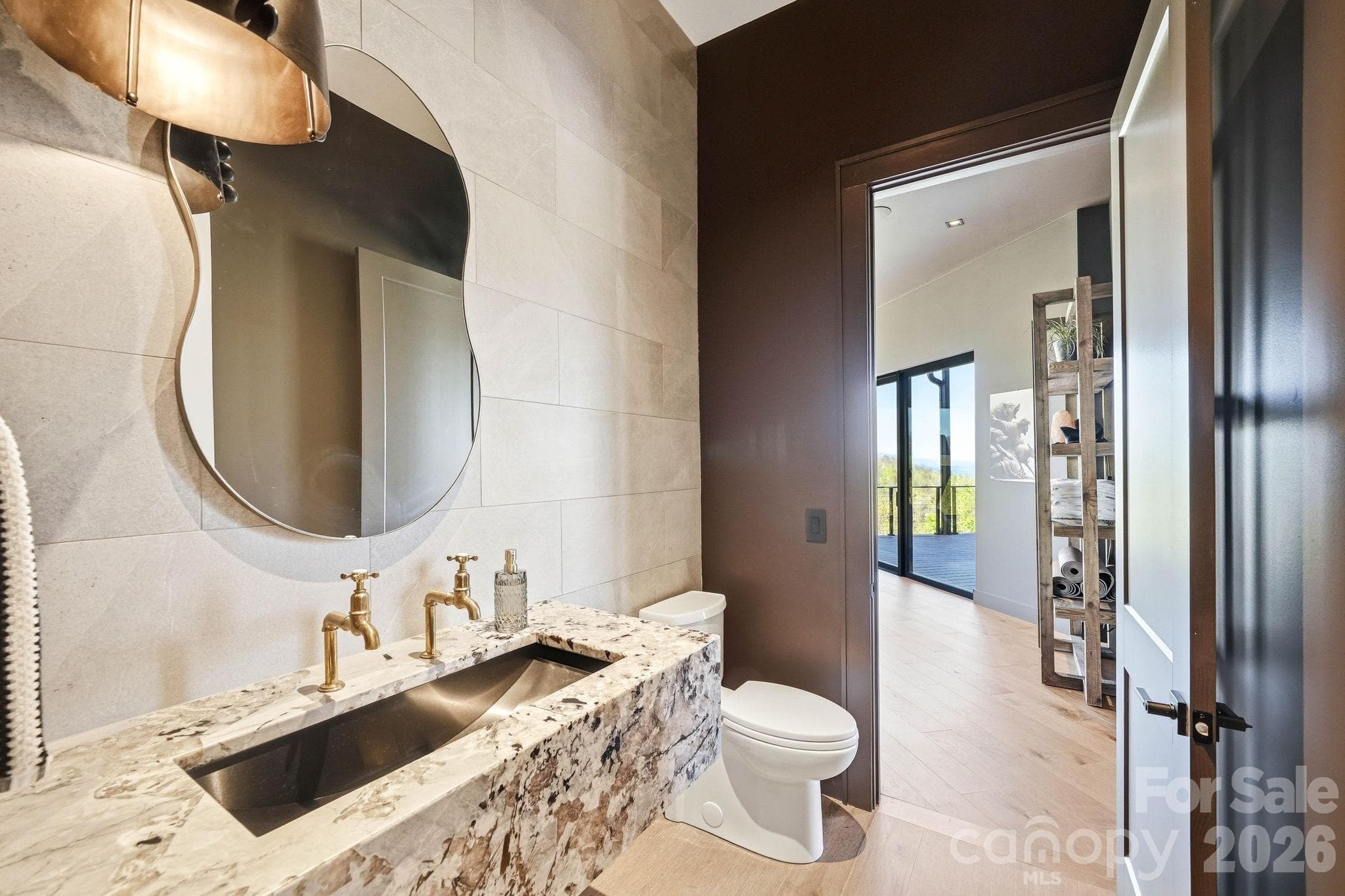 Powder bath, lower level connects to gym and wellness room - 270 Osprey Drive, Banner Elk
